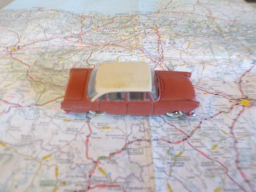 Opel rekord dinky toys - opel,