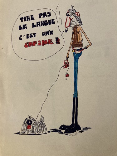 Dessin encre original - encre,