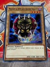 Carte Yu Gi Oh MELCHID LA BETE AUX QUATRE VISAGE SBCB-FR110 x 3 SPEED DUEL