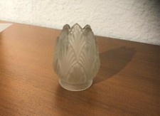 Globe en verre Fleurs Corolle Art Nouveau Lampe Veilleuse Luminaire Flamme N°2