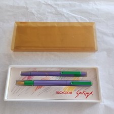 Inoxcrom SAKYO : stylo plume + stylo bille / fountain pen
