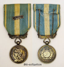 Médaille Coloniale, agrafe EXTREME-ORIENT. Indochine. Modèle 1913-1962. 26 mm