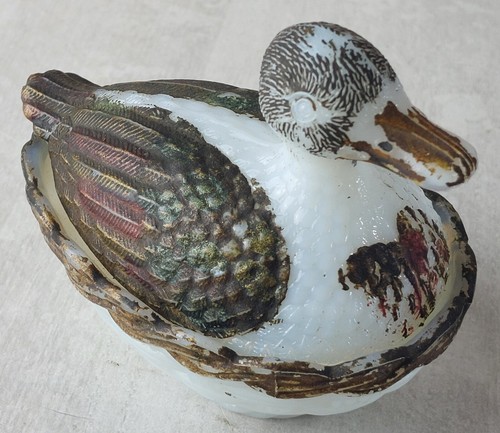 Ancien pot bonbonnière - /,