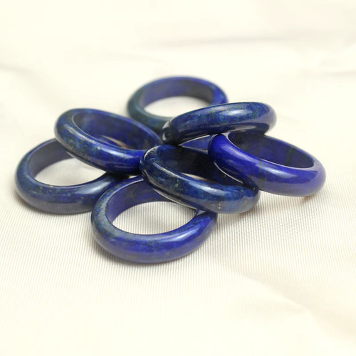 Une bague lapis lazuli - bague, en