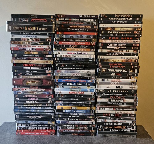 Lot dvd thème films - de,