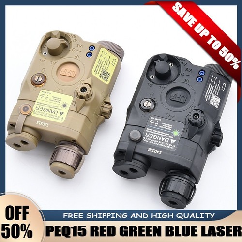 Tactical peq15 red - green, blue