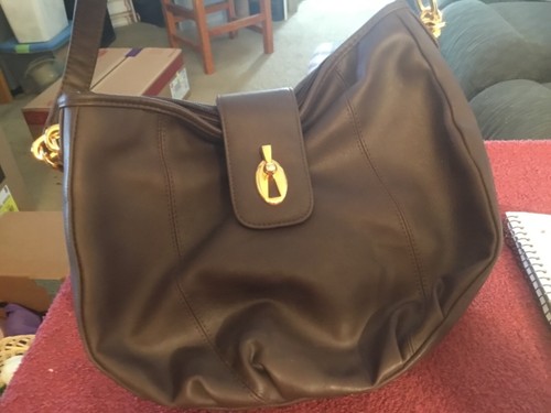 Brown color sholder purse - color,