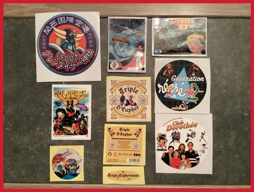 Lot sticker autocollant - 8,