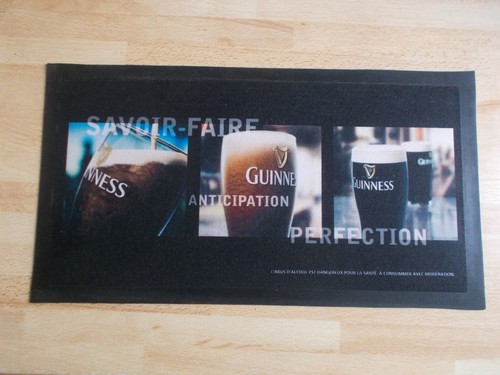 Tapis bar bière guinness - tapis,