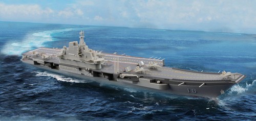 Trumpeter porte avions - trumpeter, la