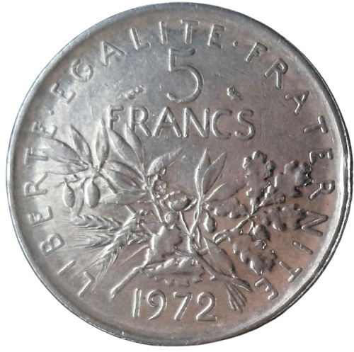 France pièce monnaie 5 - france,