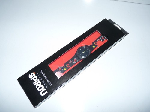 Montre journal spirou - le,