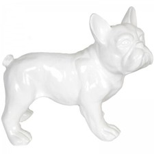 Statue chien bouledogue