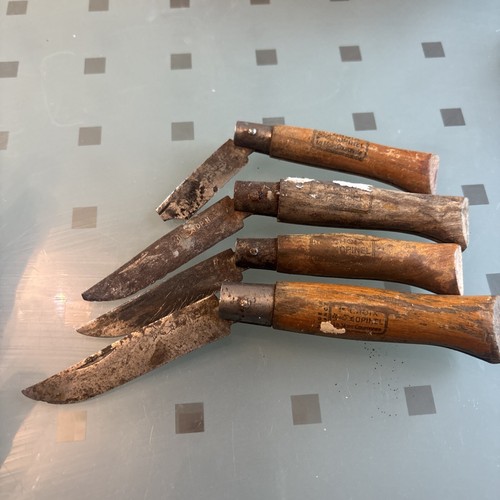 Lot ancien couteau opinel - ancien,