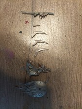 Chaos Champion Sur Disque En Metal Warhammer