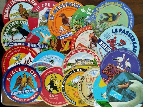 Lot étiquettes fromage - lot,