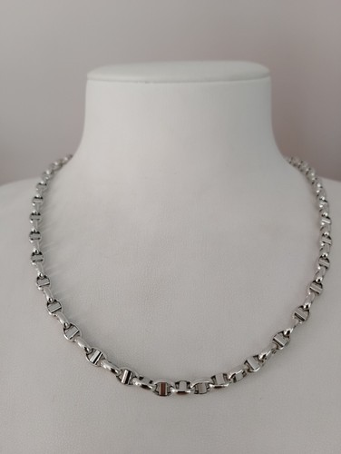 Collier blanc 18k massif - collier,