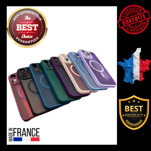 Coque magsafe magnétique pour - magnétique,