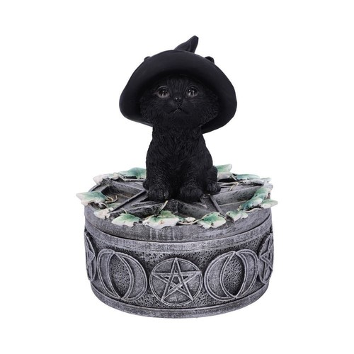 Déco figurine chat noir - déco,
