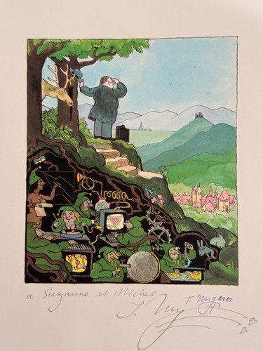 Tomi ungerer sérigraphie - tomi,