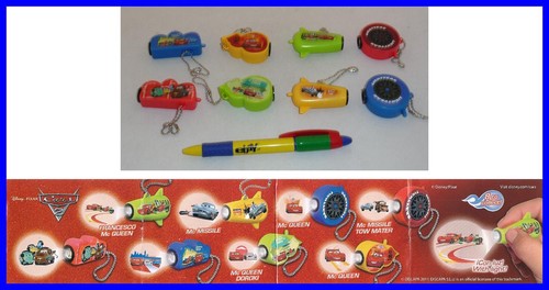 Set mini projecteur cars - set,