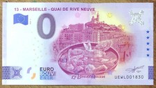 2024 MARSEILLE LA BOUILLABAISSE BILLET 0 EURO SOUVENIR PAPER MONEY BANCONOTA