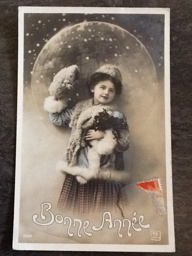 Bonne annee petite fille - petite,