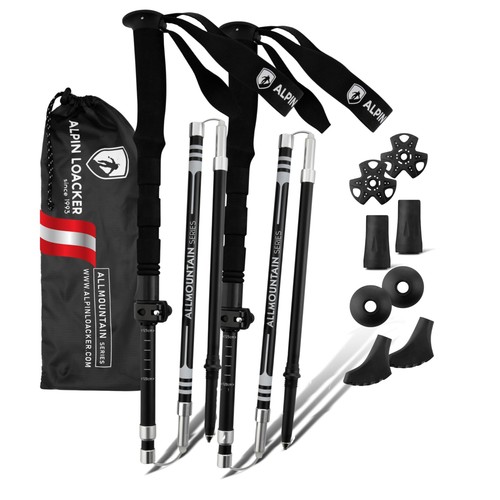 Bâtons randonnée pliables - de,