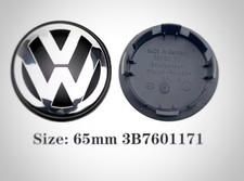 Cache moyeu VW 65mm 3B7601171 Passat Golf Bora Polo Touran Jetta Caddy T5 