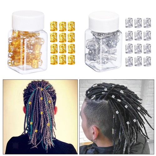 100 pièces dreadlocks perles - 100,