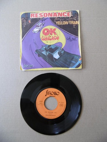 Vinyl 45t resonance - resonance, yellow