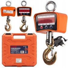 Balance Grue Industrielle Numérique 2000 kg (2 Tonnes) | Écran LCD + Crochet Rob