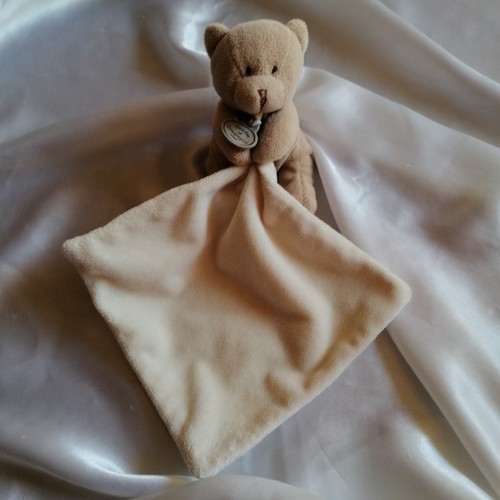 Doudou ours beige son - ours,