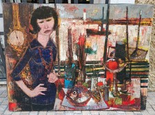 La jeune Mentonnaise par Robert VERNET-BONFORT 1934-2017