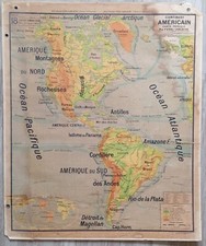Ancienne carte scolaire - 🌎,