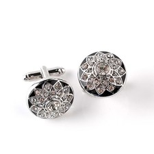  2pc Dripping Diamante Flowers