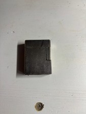 Briquet Dupont Plaqué Argent Pointe De Diamant N° 16bn32 Datant Des Années 75