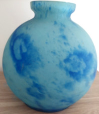 Vase en pate de verre style