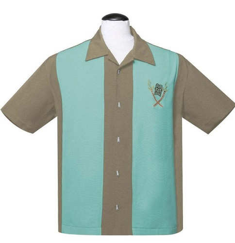 Chemise rockabilly tiki - chemise,