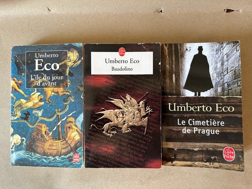Umberto eco lot 3 titres - eco,