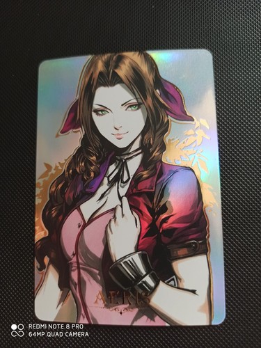 Final fantasy carte - card, girl