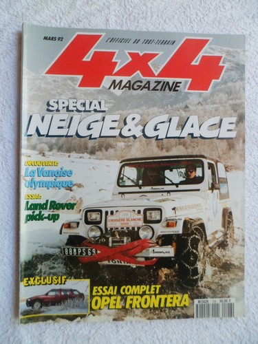 4x4 magazine 126 1992 - magazine, 03/1992