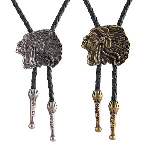 Vintage bolo tie western - bolo,