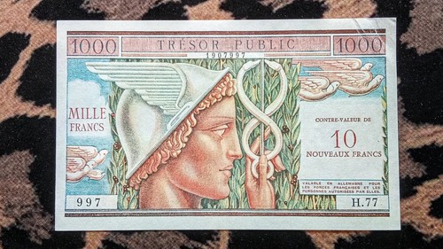 Billet 1000 francs - billet, nf/1000