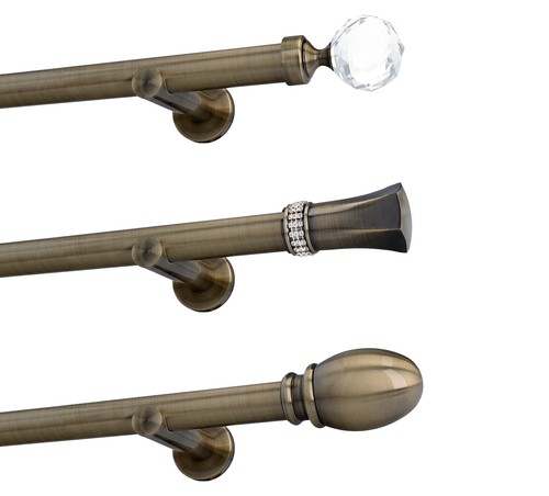 25mm kit tringle rideau - tringle, à