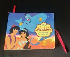 ✨ ALADDIN Livre animé - Décors en relief - Pop - Up ✨  RARE Disney
