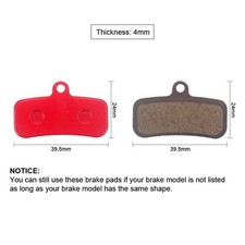 2 Paires Plaquettes Frein