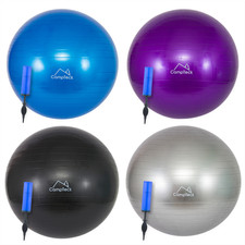 Ballon Suisse de Gym 65cm Ballon Exercice avec Pompe pour Fitness Yoga Pilates