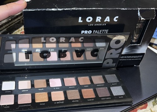 Lorac pro palette shimmer - palette, (shimmer