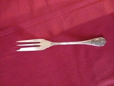 1 Fourchette à servir les légumes ou la viande  Métal Argenté Christofle Marly 